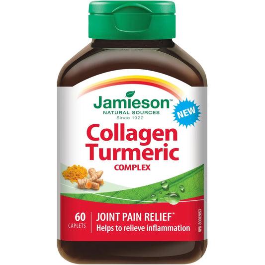 Jamieson Collagen Turmeric Complex front package