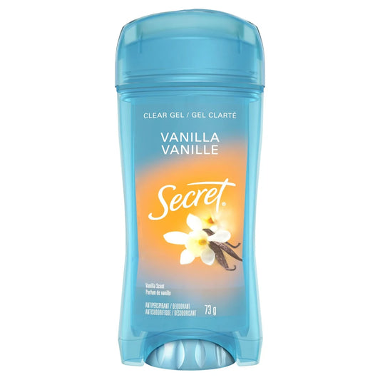 Secret Clear Gel Antiperspirant and Deodorant, Vanilla Scent, 73 grams product detail