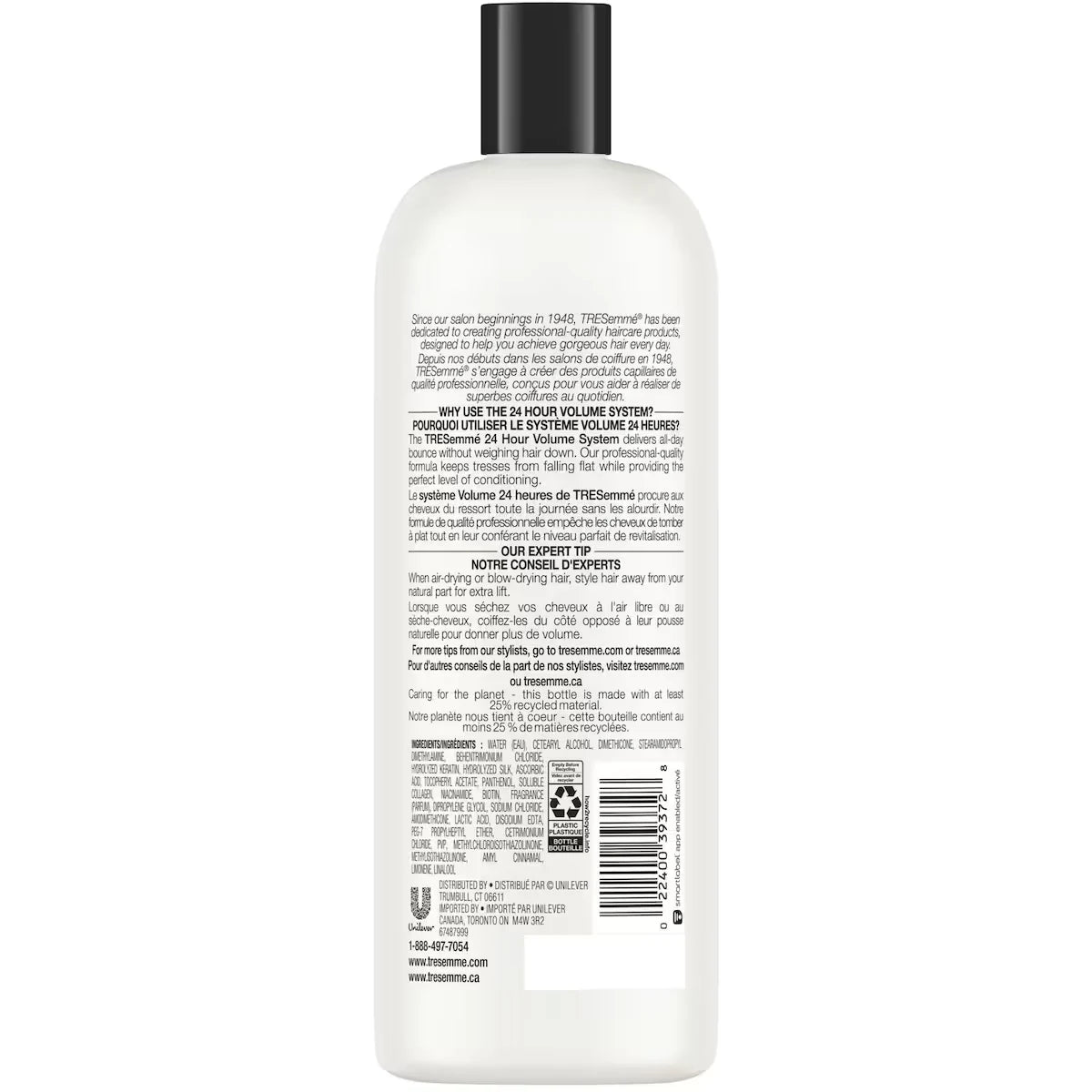 TRESemmé Conditioner 24 Hour Volume 828ml product detail
