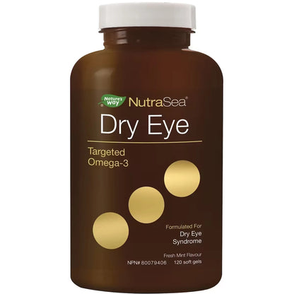 Nature's Way Dry Eye Targeted Omega-3, Fresh Mint front package