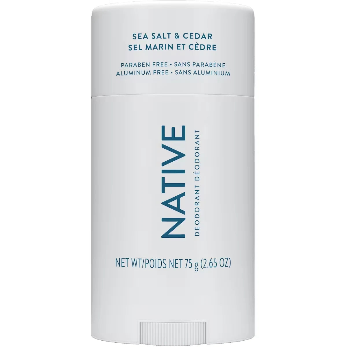 Native Deodorant Sea Salt & Cedar 75g front package