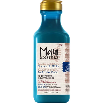 Maui Moisture Nourish & Moisture + Coconut Milk Conditioner front package