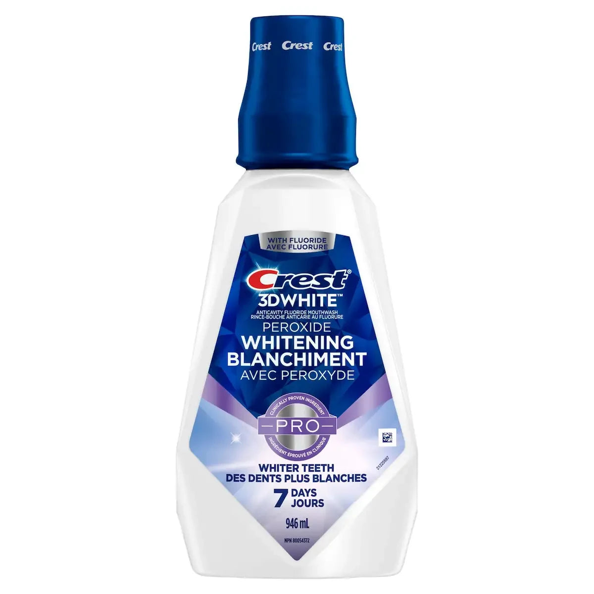 Crest 3D White Peroxide Mouthwash/Mouth Rinse product detail