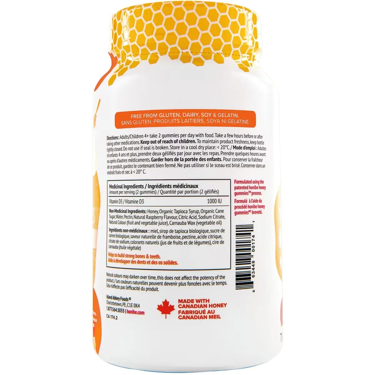 Honibe Vitamin D3 product detail