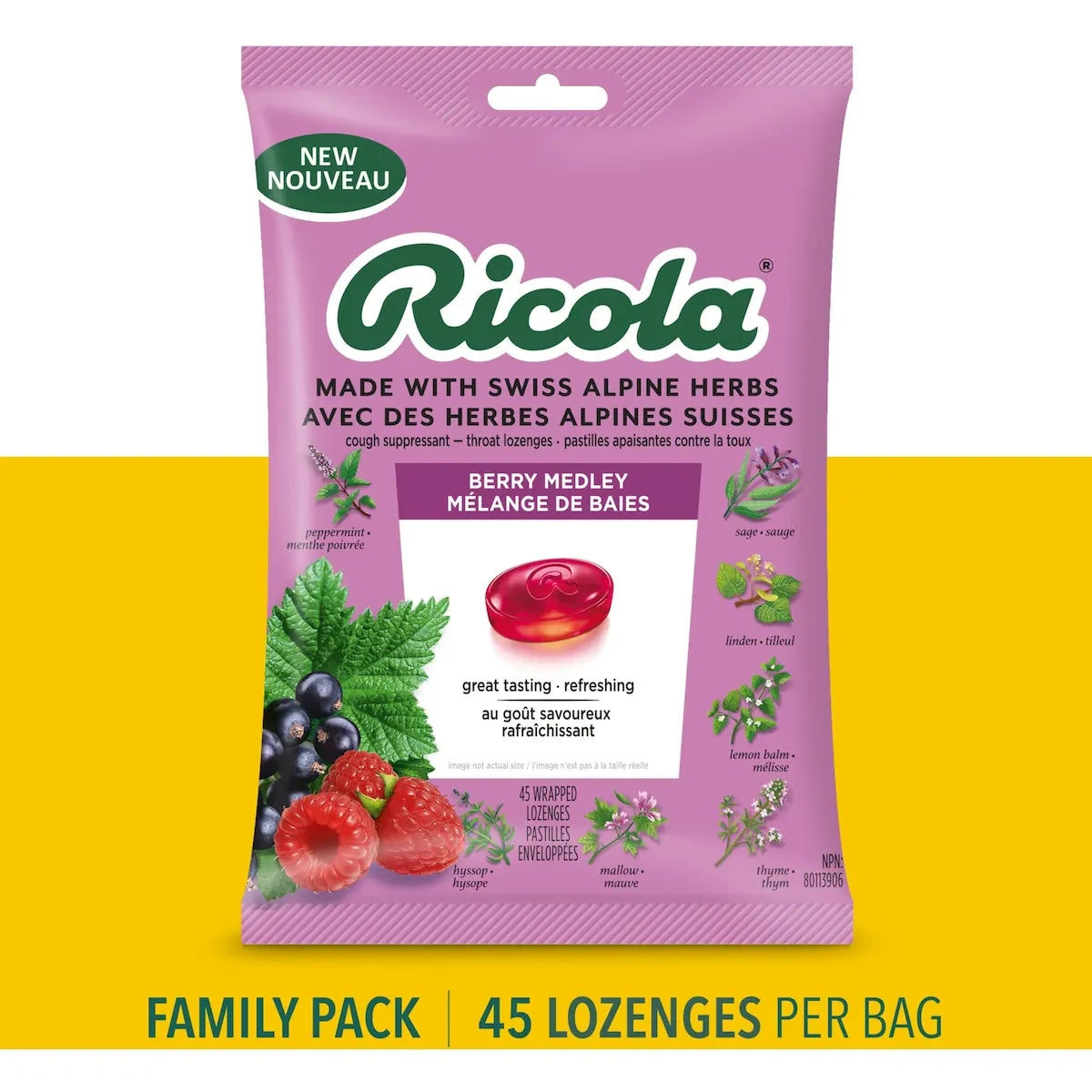 Ricola Family Bag - Berry Medley product detail