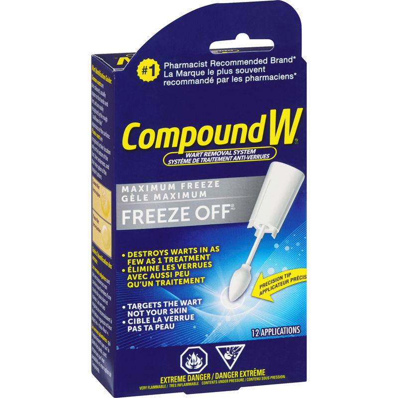 Compound W Application Compound W Freeze Off (12 applications) – RxClinic | Talbot Street Pharmacy