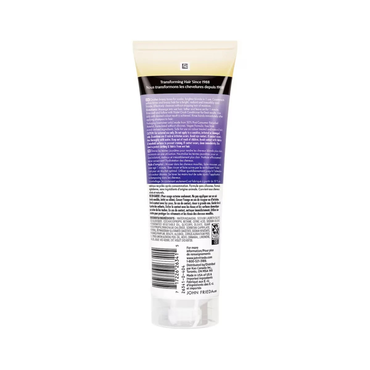 John Frieda Violet Crush Intense Purple Shampoo product detail