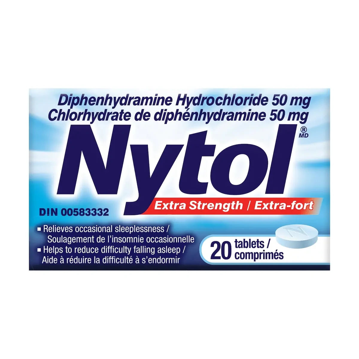 Nytol Sleep Aid Tablets front package