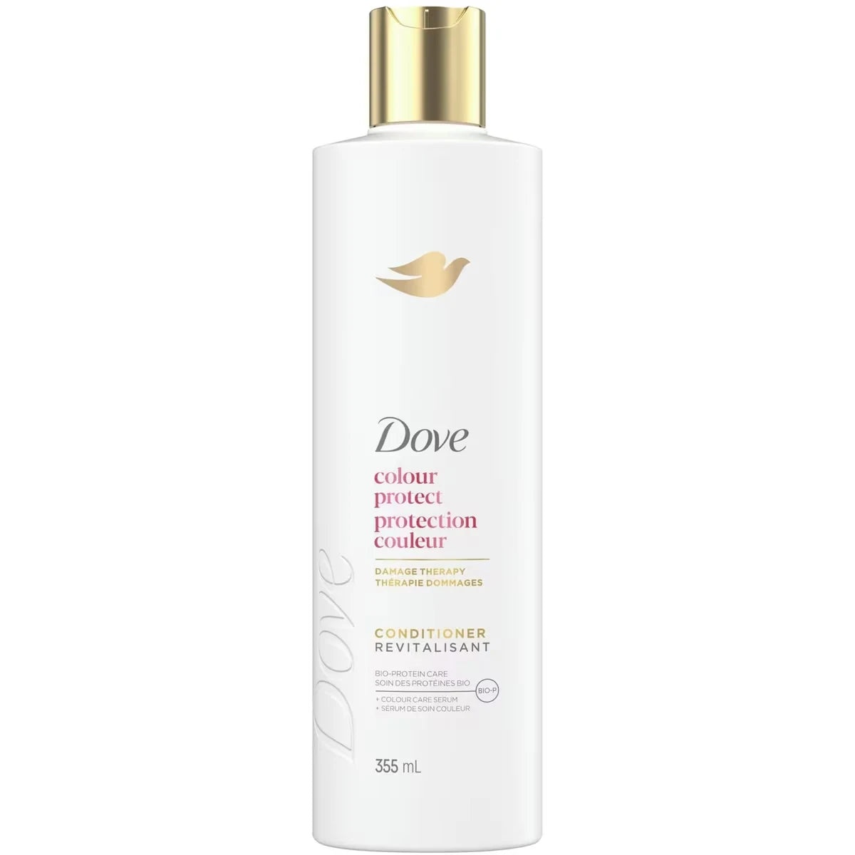 Dove Colour Protect Conditioner for Colour Treated Hair, with Liquid Bio-Protein Care, 355 ML front package
