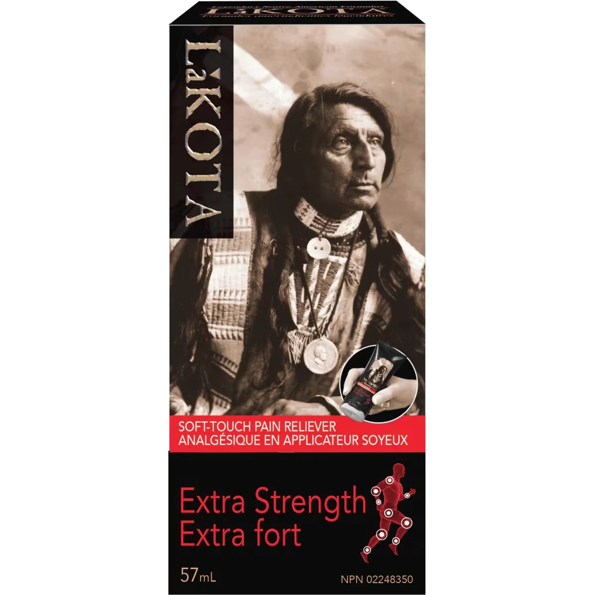 Lakota Extra Strength Soft Touch Pain Reliever front package