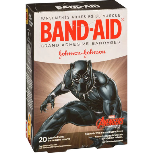 Band-Aid Adhesive Bandages for Kids, Marvel Avengers product detail