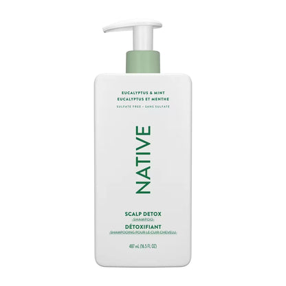 Native Eucalyptus & Mint Scalp Detox Shampoo front package