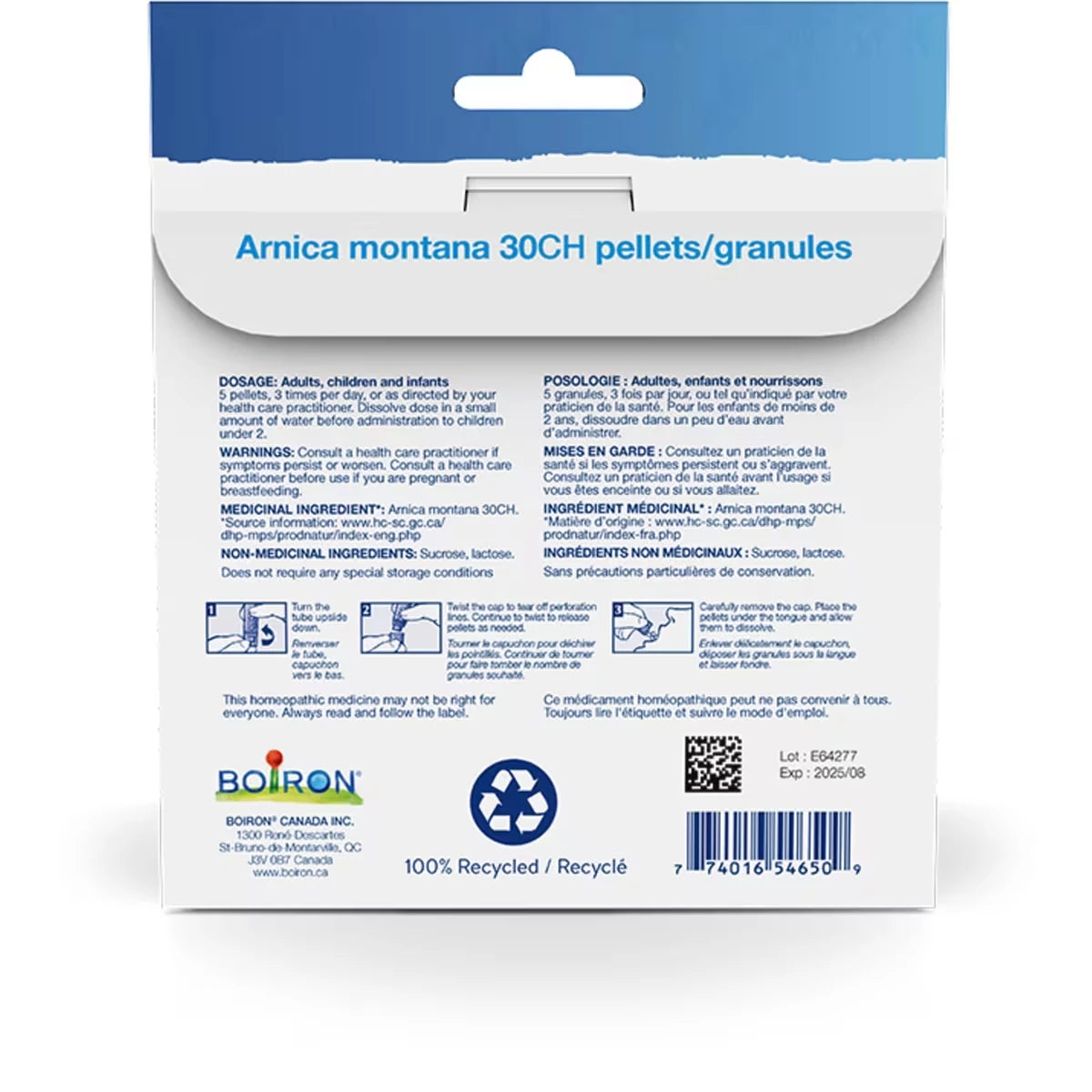 Boiron Arnica Montana 30ch Bonus Pack product detail