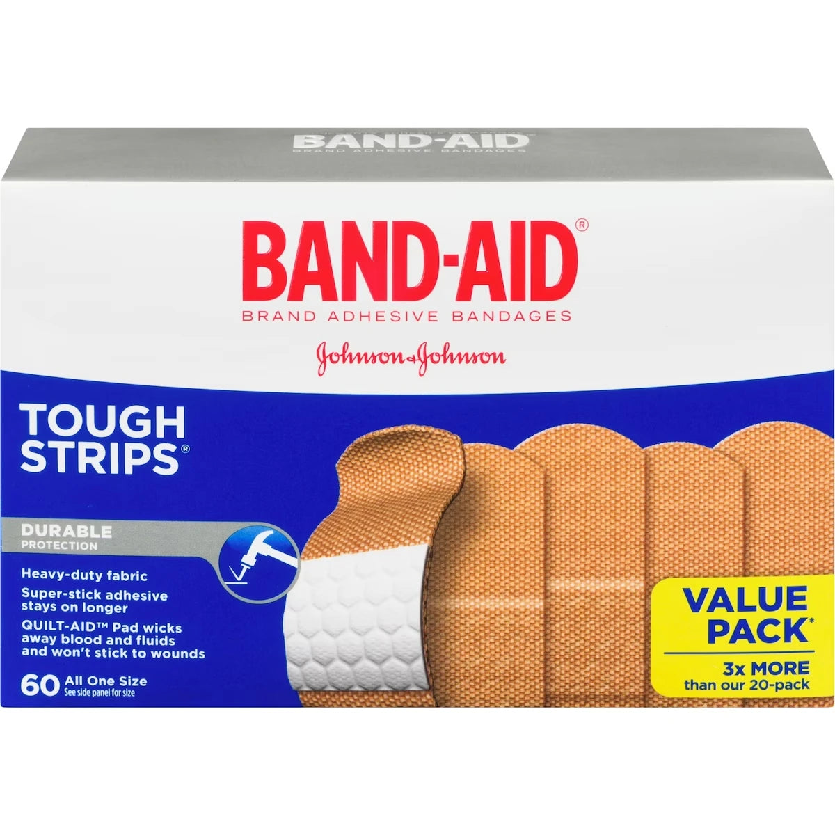 Band-Aid Tough-Strips Adhesive Bandages product image