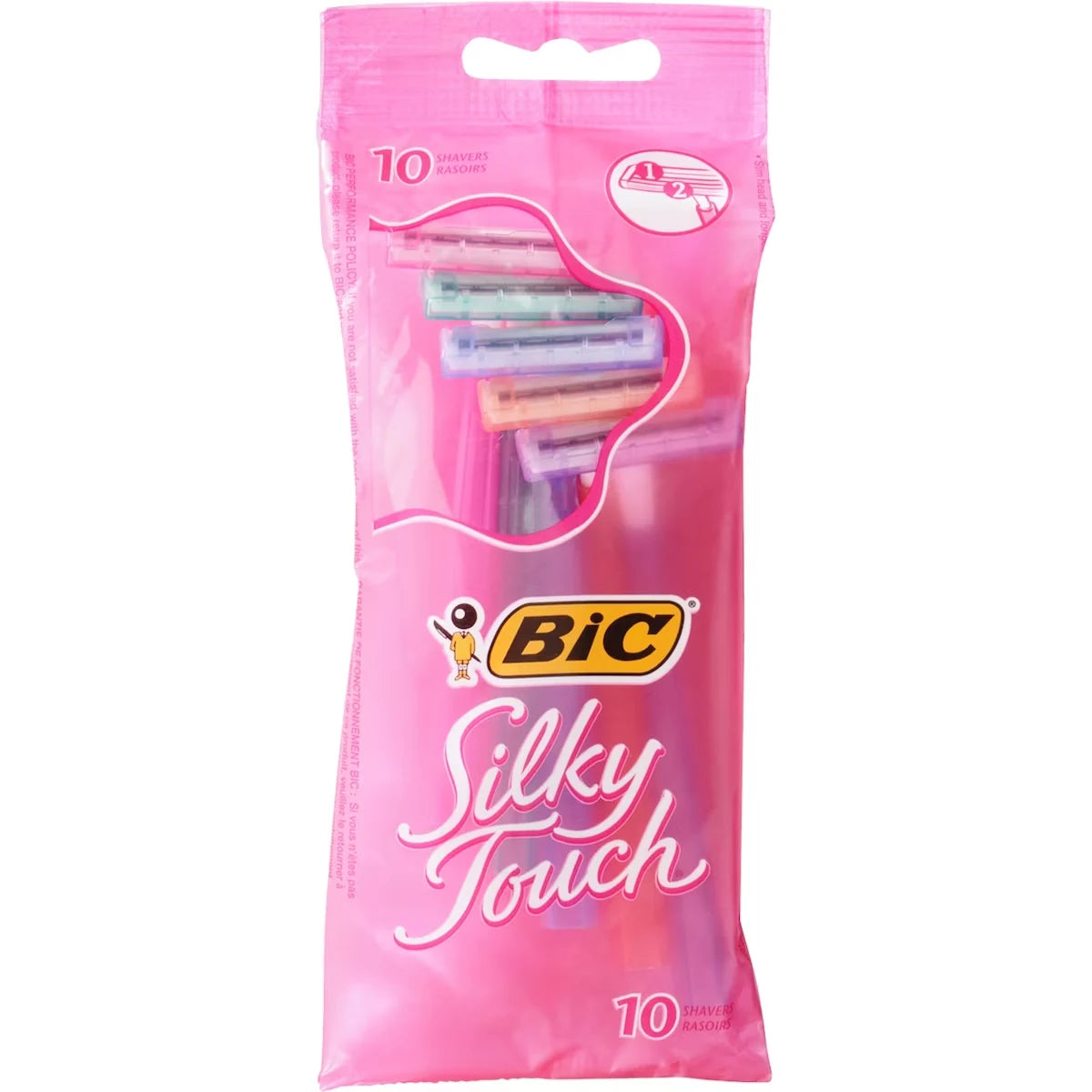 Bic Twin Select SilkyTouch Razor front package