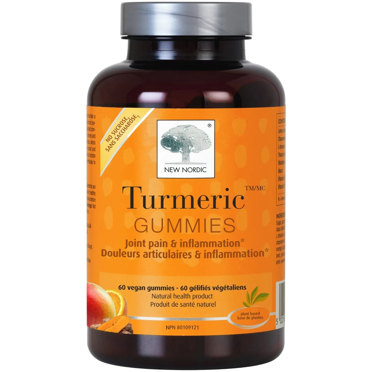 New Nordic Turmeric Gummies front package