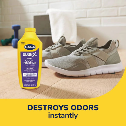 Dr. Scholl’s® Odour Destroyers® Odour-Fighting Foot Powder product detail