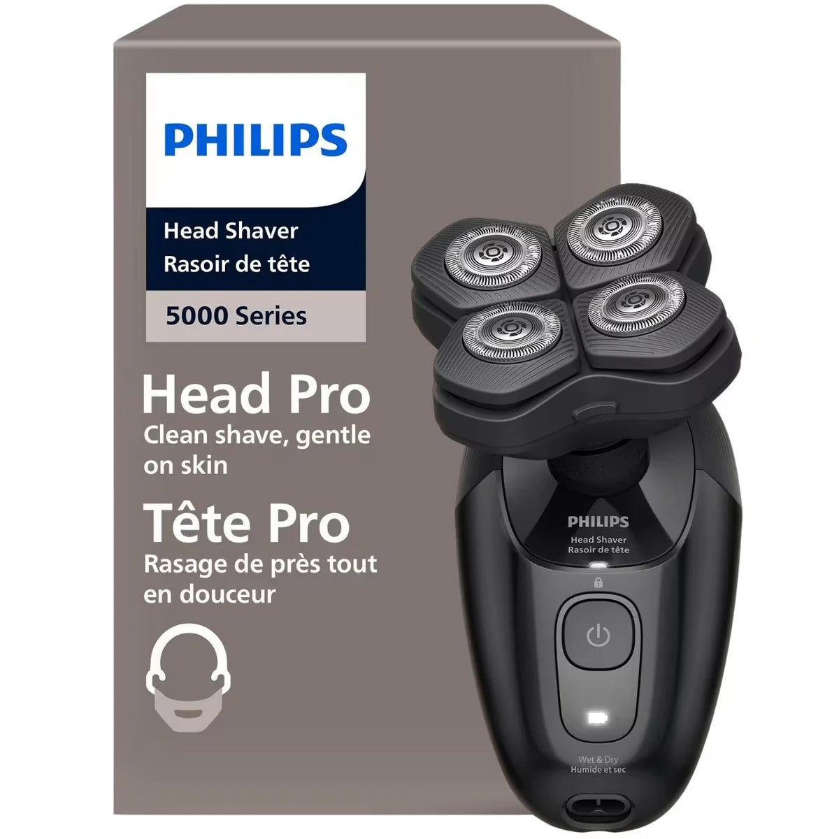Philips Head Shaver 5000, Hs5980/28 front package