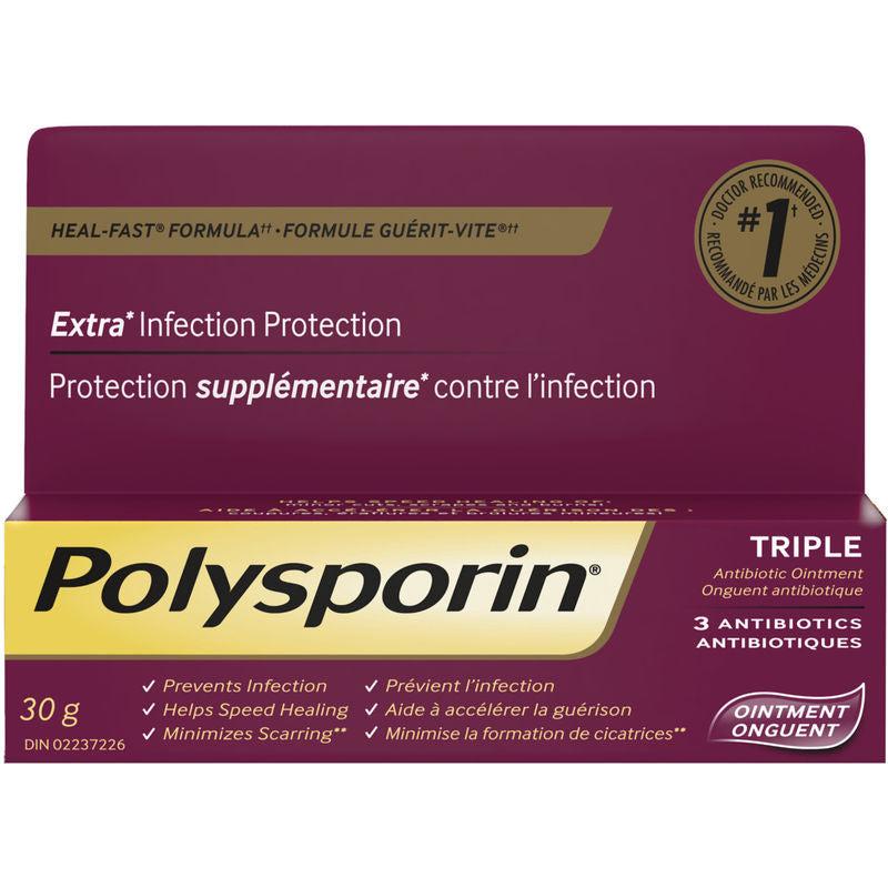 Pommade antibiotique triple Polysporin