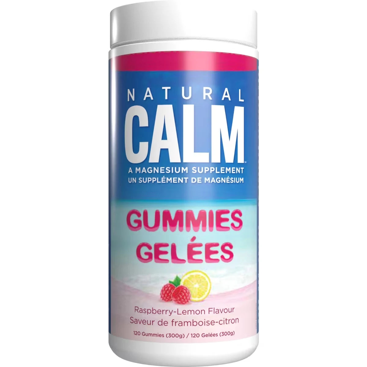 Natural Calm Magnesium Supplement Gummies front package