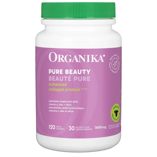 Organika Enhanced Collagen Pure Beauty front package