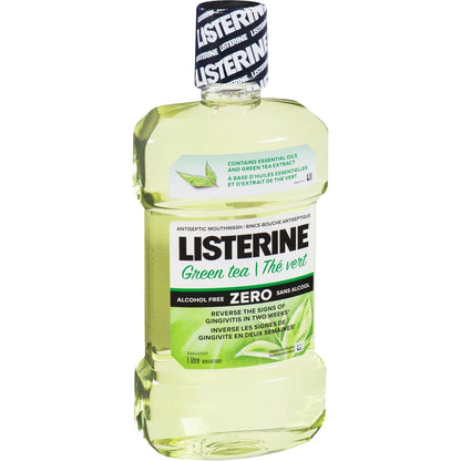 Listerine Green Tea Zero Antiseptic Mouthwash product detail