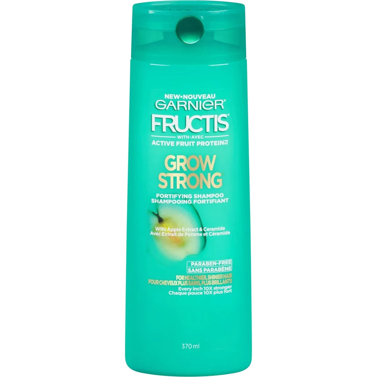 Garnier Fructis Grow Strong Fortifying Shampoo front package