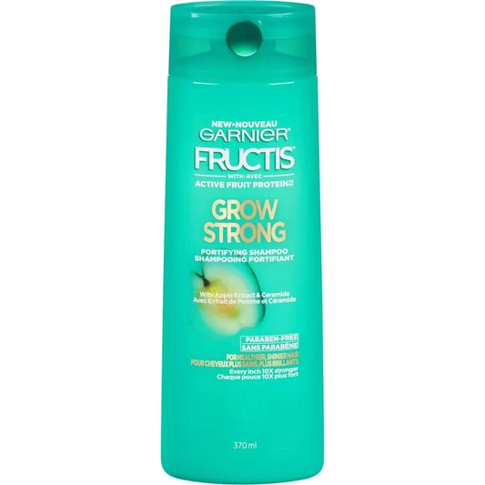 Garnier Fructis Grow Strong Fortifying Shampoo front package