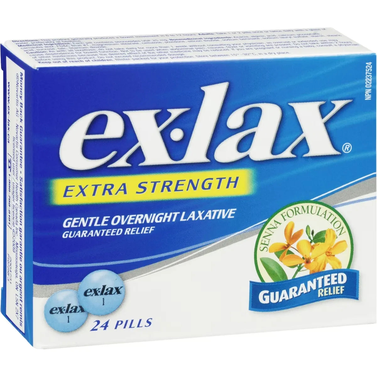 Ex-Lax Extra Strength Pills product detail