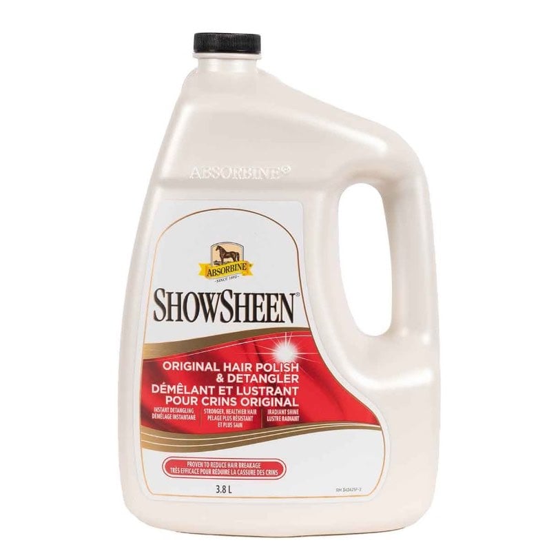 Showseen Hair Polish and Detangler for Horses 3.8 L Bottle