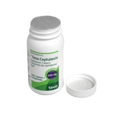 Cephalexin Tablet, 500 mg, 100 Tablets