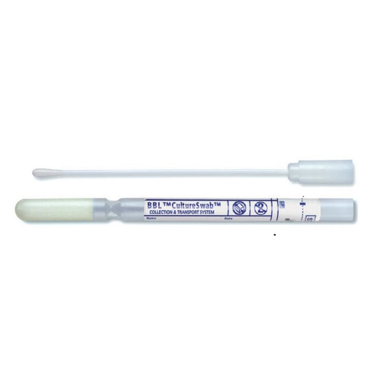 Rayon BBL CultureSwab Liquid Stuart Single Swab 1 Unit