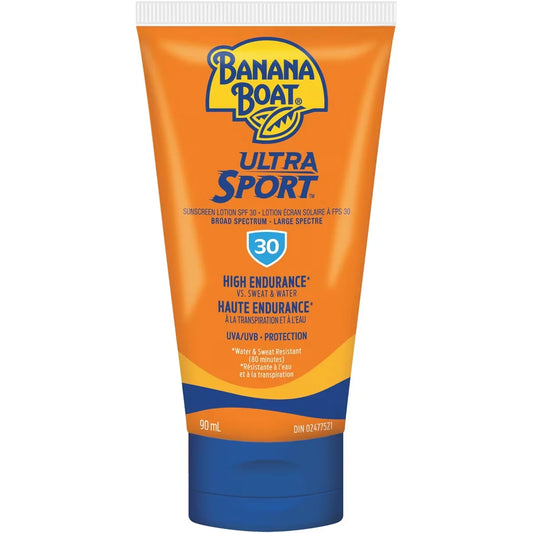 Banana Boat Ultra SportTM Sunscreen Lotion Spf 30 Travel Size front package