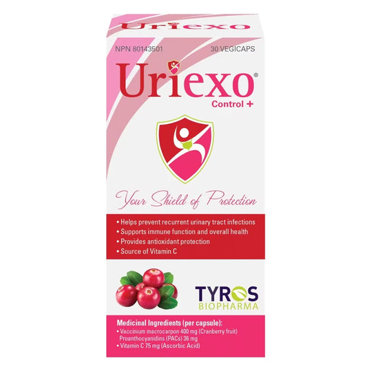 Uriexo Control+ front package