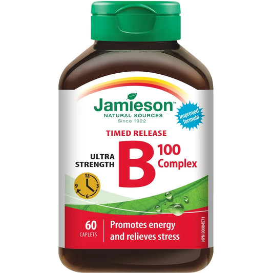 Jamieson B 100 mg Timed Release front package