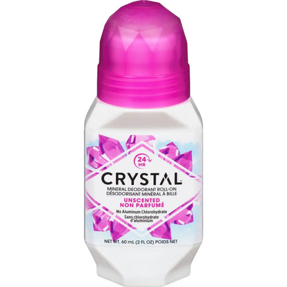 Crystal Mineral Deodorant Roll-on - Unscented front package
