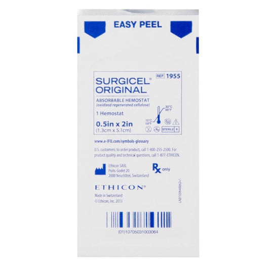 Surgicel Original 1 Peel Pack 0.5 in x 2 in