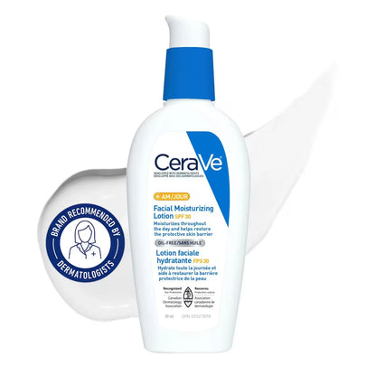 CeraVe AM Face Moisturizing Lotion, SPF 30 product detail