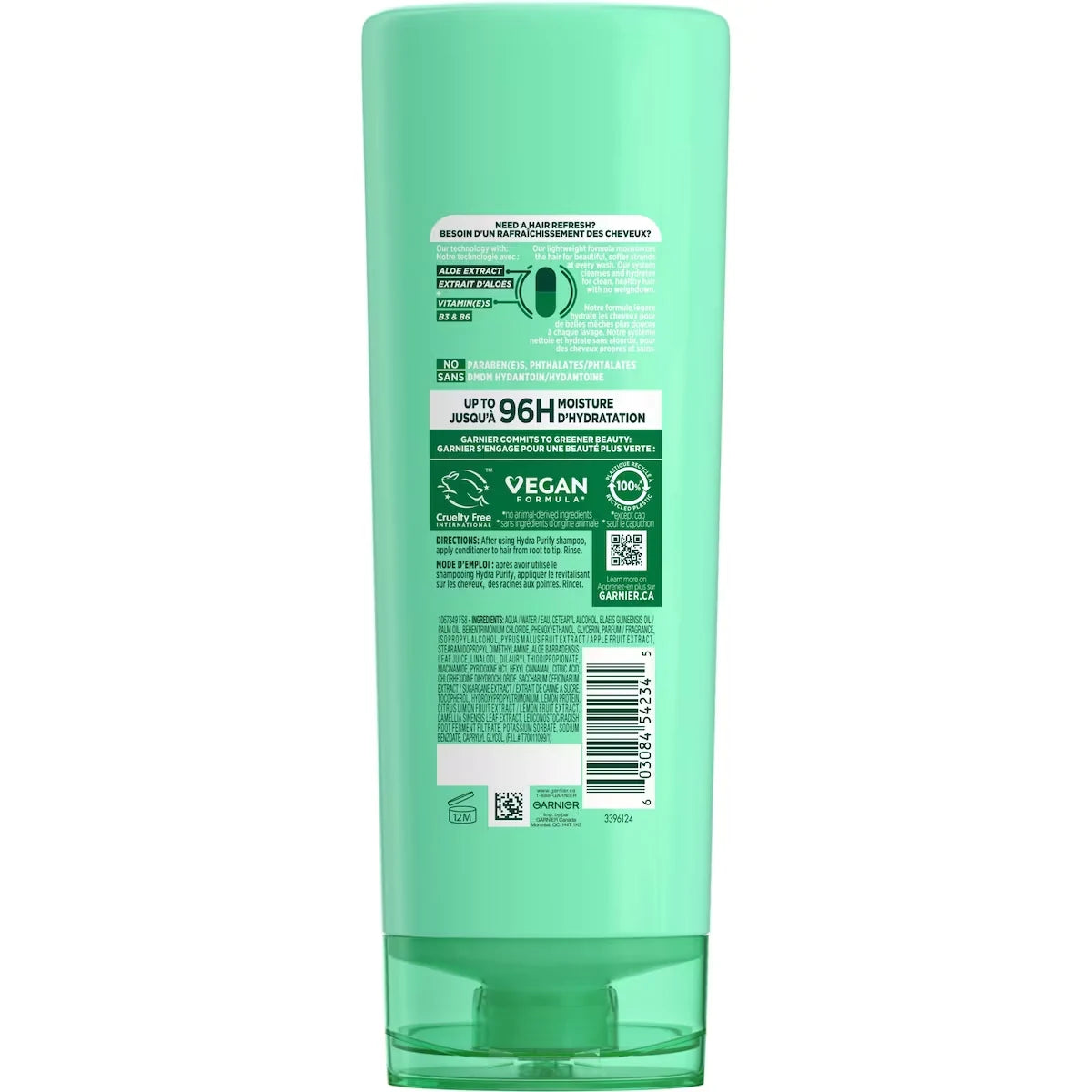 Garnier Fructis Hydra Purify Fortifying Conditioner product detail