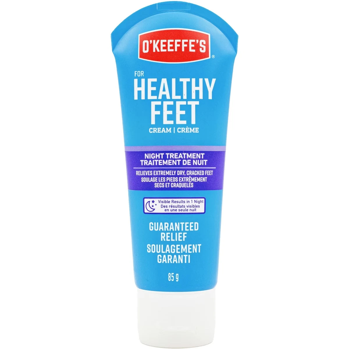 O'Keeffe's Healthy Feet Night Treatment front package
