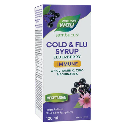 Nature's Way Sambucus Immune Cold and Flu Syrup view 2
