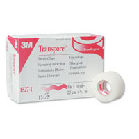 Solventum Transpore Medical Tape 1in x 10yd Clear - Box of 12