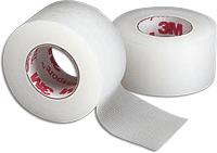 Solventum Transpore Surgical Tape 1" X 1.5yd Plastic Transparent Hypoallergenic Polyethylene Latex-Free 1527S-1 — Box of 100 — product image