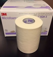 Solventum Tape Microfoam 3in X 5yd 1528-3 — Box of 4 — product image