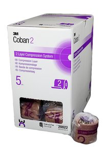 Solventum 1/Rl Coban 2 Compression System (Layer 2 Only) 5cm X 2.7m 20022 —  — product image