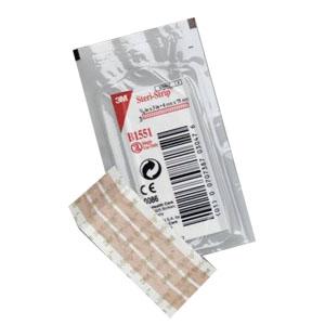 Solventum Steri-Strip Blend Tone Skin Closures, 1/4in x 3in, Tan - Box of 50