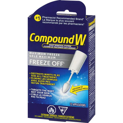 Compound W Application Compound W Freeze Off (12 applications) – RxClinic | Talbot Street Pharmacy