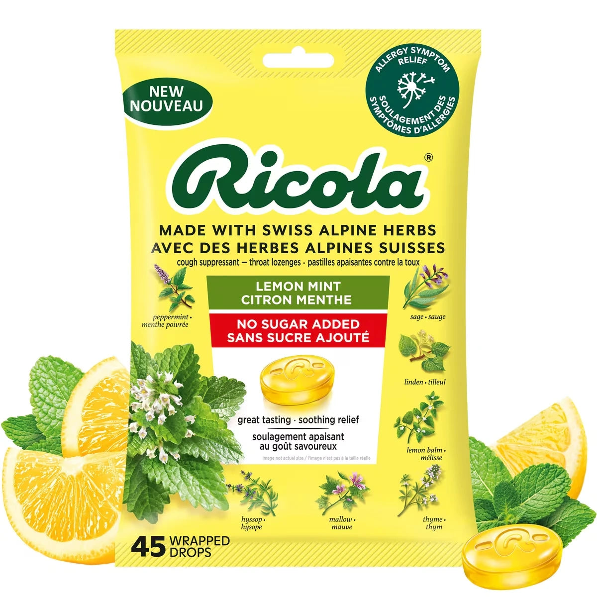 Ricola Bag - Lemon Mint NSA product image
