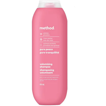 Method Pure Peace Volumizing Shampoo front package