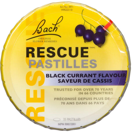 Bach Pastilles Black Currant front package